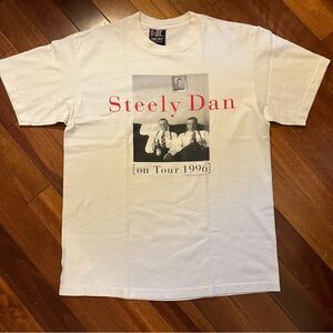Vintage 1996 Steely Dan On Tour Rock Band T-shirt Large